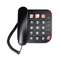 کالر ID کے بغیر بڑا بٹن والا فون